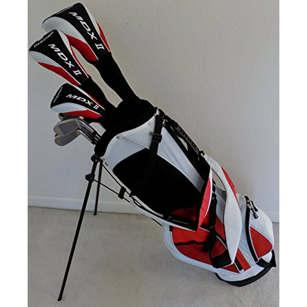 New Mens Left Handed Complete Golf Club Set Driver, Fairway Wood