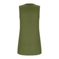 thumbnail image 5 of Tank Tops for Women 2025 Summer V Neck Sleeveless Basic Tanks Loose Fit Flowy Shirts Casual Vacation Beach Blouses, Limited Time Offer, Under 10 Dollars, 5 of 6