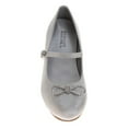 thumbnail image 5 of Badgley Mischka Girls Dress Shoes (Little Kids, Sizes 11–4), Silver, Size: 3, 5 of 7