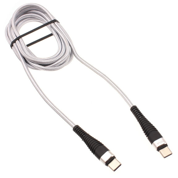 10ft Long USB-C Cable for TCL 50 XL 5G/XE 5G/LE - Fast Charger Power Cord (Type-C to Type-C) Wire Sync