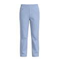 thumbnail image 4 of WERYOUNG School Uniform For Girls Elastic Waist Solid Color Straight Leg Trousers Kids Comfortable Back To School Pants 11-12 Years, 4 of 6