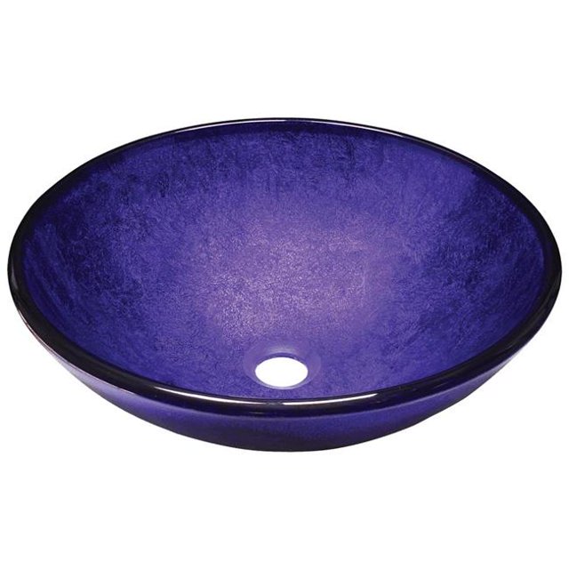 Polaris Évier P246 Récipient en Verre Violet - Foil Undertone