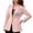 Pink, variant on Casual Blazer Jacket for Women 2025 Long Sleeve Button Notch Lapel Collar Slim Fit Business Casual Work Office Jacket
