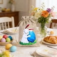 thumbnail image 3 of RKSTN Polyester basket Easter-themed Gift Bags And Featuring Rabbits And Easter Egg Patterns On A Burlaps-like Fabric And Perfects For Holiday Parties And Decorations room decor, 3 of 5