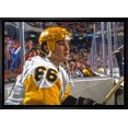 thumbnail image 1 of Mario Lemieux Pittsburgh Penguins Framed 20x29 On Bench Canvas, 1 of 2