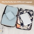 thumbnail image 3 of 12 Set Packing Cubes for Travel, Premium Suitcase Organizer Bags Set, Space-Saving Luggage Organizers, Travel Accessories and Essentials, Blue, 3 of 7