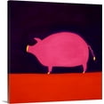 thumbnail image 1 of Great BIG Canvas | "The Pig, 1998" Canvas Wall Art - 16x16, 1 of 2