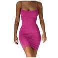 thumbnail image 1 of Vestido mini de mujer con hombros descubiertos y mangas de malla - Ajustado y sexy - Cremallera lateral - Tallas XS-XL, 1 of 4