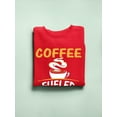 thumbnail image 3 of Coffee Fueled Physician Sweatshirt Women -Image by Shutterstock, Female XX-Large, 3 of 4