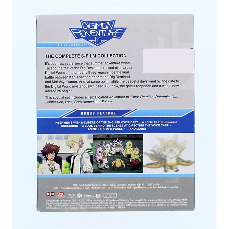 YESASIA: Digimon Adventure tri. (DVD Box) (Japan Version) DVD - Sakamoto  Chika, Keitaro Motonaga - Anime in Japanese - Free Shipping