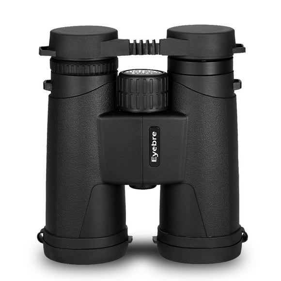 Jumelles Extérieures Portables 10X42 Binoculaires Optiques Multicouches Antibrouillard Jumelles Antichoc Télescope pour la Chasse à la Randonnée d'Observation des Oiseaux