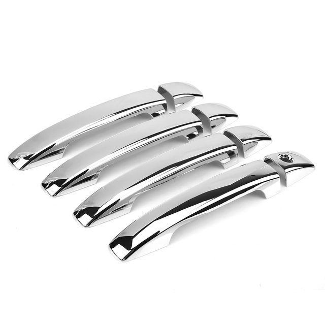 Embellecedor de manija de puerta, 8 piezas, cubierta de manija de puerta cromada para Subaru Forester, cubierta de manija de puerta elaborada con cuidado