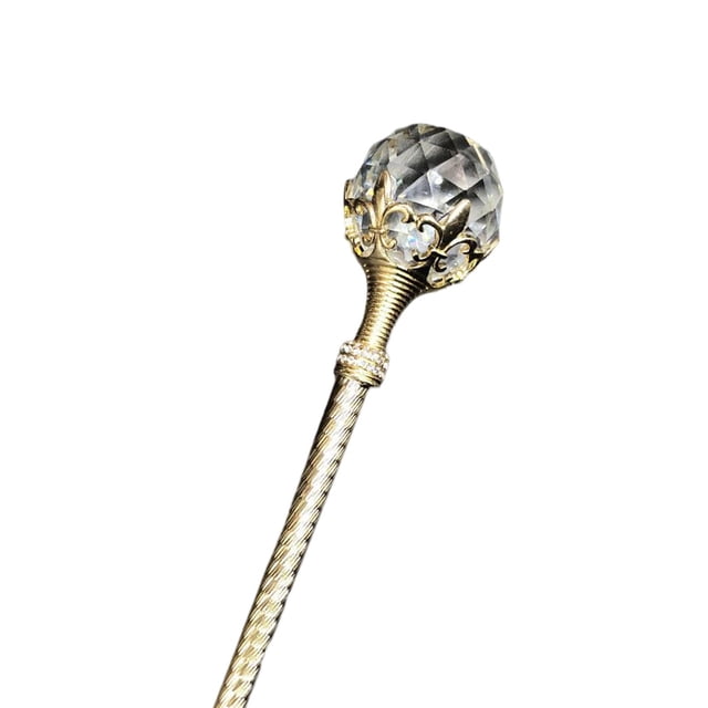 Cetro de bola de cristal Salvador Oro