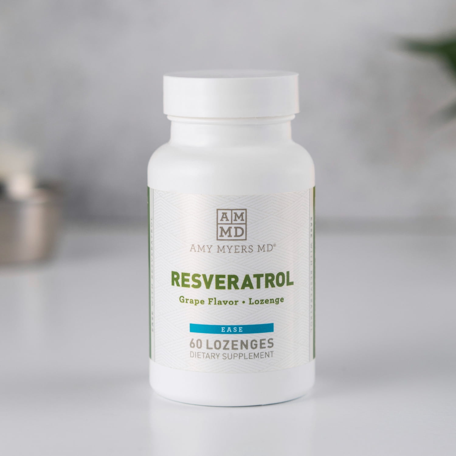 Amy Myers Resveratrol Supplement - Free Radical Scavenger to Support Immune System, Heart Health & Optimal Aging - Antioxidant Supplement to Balance Inflammatory Response & Blood Pressure, 60 Lozenges