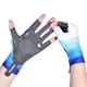 thumbnail image 5 of Guantes de ciclismo Sunnimix a prueba de golpes para bicicleta Medio cortos Transpirable XL azul, 5 of 8