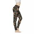 thumbnail image 4 of Jeiento Mushroom Womens Sport Leggings Plus Size Aesthetic Leggings Fits Adults Cozy Gym Sweatpants Outfits Tummy Control Yoga Leggings Full Length High Waist Athletic Yoga Pants, Size XL, 4 of 8