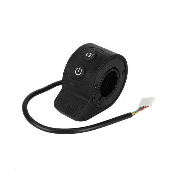 Necvior Electric Scooter Accelerators Integrated Switches Finger Button Throttle Brake Replacements Scooter Thumb Throttle