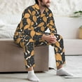 thumbnail image 7 of Haiem Chicken Legs Pattern Men’s Long-sleeve Sleepwear,Sleepwear Set,2-piece Loungewear Set,Soft PJs Comfy Nightwear with Pockets-X-Large, 7 of 7