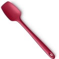 thumbnail image 1 of WWS-14in Extra-Long Spatula Spoon: 600ºF Heat Resistant Silicone Spoonula Cooking Utensils for Kitchen Use, Large Scoop Scraper with Flexible Edge & Firm Core for Heavy Mixing, Serving (Red), 1 of 4