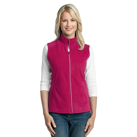 - Port Authority L226 Ladies Microfleece Vest Sleeveless Jacket