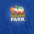 thumbnail image 2 of South Park Lyrics Unisex Adult Pull-Over Hoodie,Royal, Large, 2 of 6