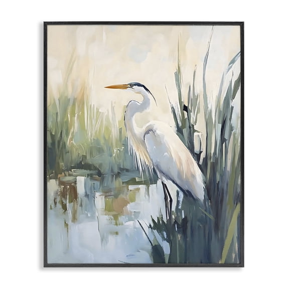 Stupell Industries King Of The Marsh Black Framed Giclee Art, design by Creative Studio