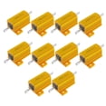 thumbnail image 4 of 10pcs Premium Resistencias de potencia revestidas de aluminio 25W 3.9Ohm Herramienta Universal, 4 of 7
