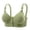 Green, variant on Front Close Wireless Bras for Women, Comfortable Snap Closing Bras Pink,36
