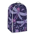 thumbnail image 2 of HELLHERO Dragonfly and Floral Design Handle Blender Cover with Dust prevent Polyester Mixer Blender Cover, 2 of 6