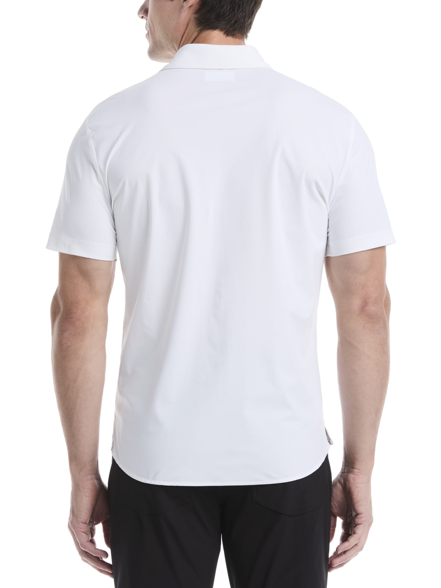 Ben Hogan Men's and Big Men's Performance Short Sleeve Button-Down Golf Shirt, Size S-5XL