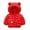 Red, variant on Esaierr Toddler Ears Winter Coats Cartoon Down Jacket for Baby Boys Girls Puffer Jacket Outerwear with Hoods Padded Long Sleeve Cotton Coat for 9M-4Y