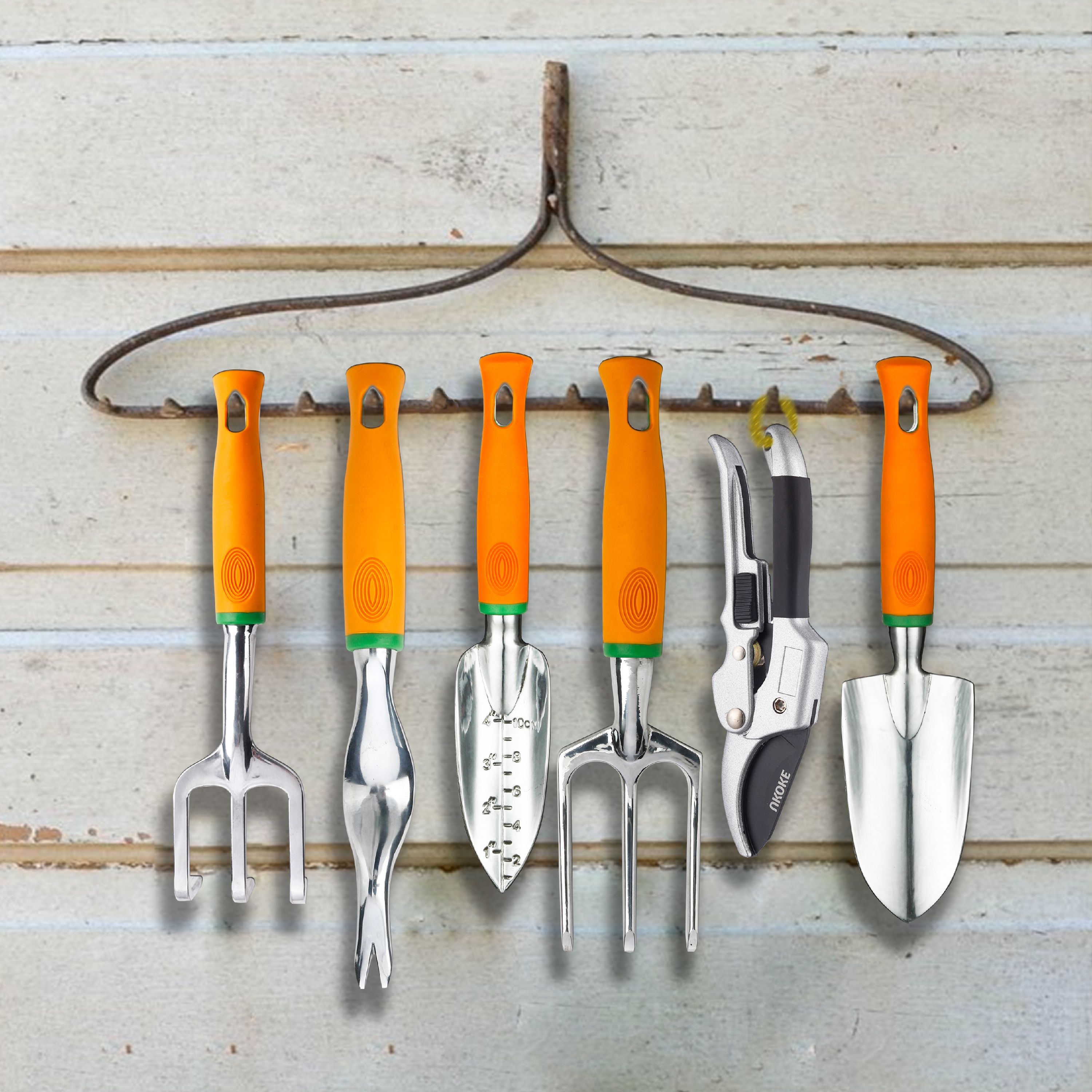 Ukoke 12-Piece Aluminum Garden Tools Set photo 6