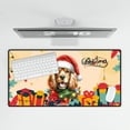 thumbnail image 4 of Merry Christmas Santa Cocker Spaniel Scarf Twinkling Lights Xmas Holiday Desk Mat Full Keyboard Mouse Pad Cockers Dog Lover Gifts Large Mousepad - 00022, 4 of 5