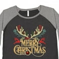 thumbnail image 4 of Inktastic Reindeer Christmas Women's Plus Size T-Shirt, 4 of 5