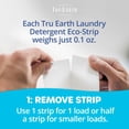 thumbnail image 4 of Tru Earth Compact Dry Laundry Detergent - Up to 128 Loads (64 Sheets) - Paraben-Free - Original Eco-Strip Liquidless Detergent, Travel - Fresh Linen | Packaging May Vary, 4 of 7