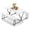 White, variant on Biotree Outdoor Picnic Table with Bench Set for BBQ, Camping, Patio, White