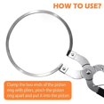 thumbnail image 3 of 3Pcs Piston Ring Installer Piston Ring Plier Compressor Tool Auto Maintenance Clamp Expander Plier Installer for Car Engine, 3 of 5
