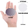 thumbnail image 2 of FMSHPON Purple and Gray Gradient Retro Moroccan Pattern Set of 6 Car Coaster for Drinks, Absorbent Ceramic Stone Coasters Cup Mat with Cork Base for Home Kitchen Room Coffee Table Bar Decor, 2 of 5