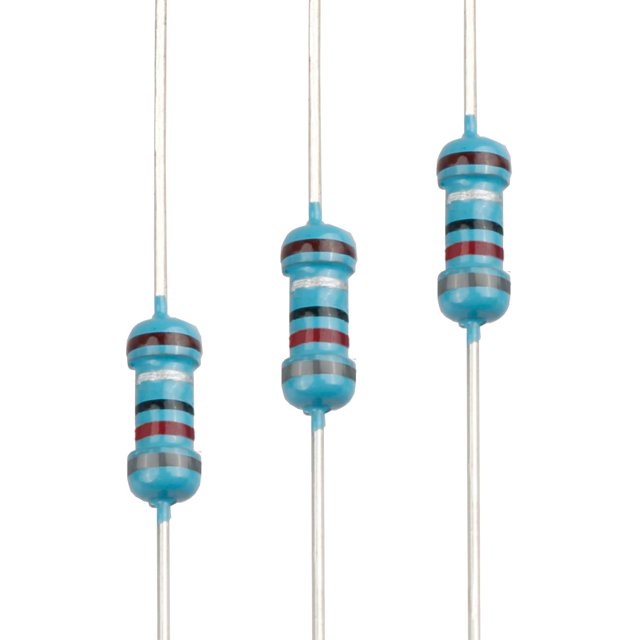 Resistencia EDGELEC 100 Uds 8,2 ohm 1/4w (0,25 vatios) 1% tolerancia resistencia fija de película metálica múltiples valores de resistencia opcionales