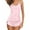 Pink, variant on Luxtrada Womens Sleepwear Sexy Lingerie Camisole Satin Pajamas Cami Shorts Set Nightwear (Black,S)