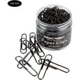 thumbnail image 4 of shiyou-Jumbo Paper Clips, 2 Inch Paper Clip, 100 pcs Large Paperclips (Jumbo, Black), 4 of 4