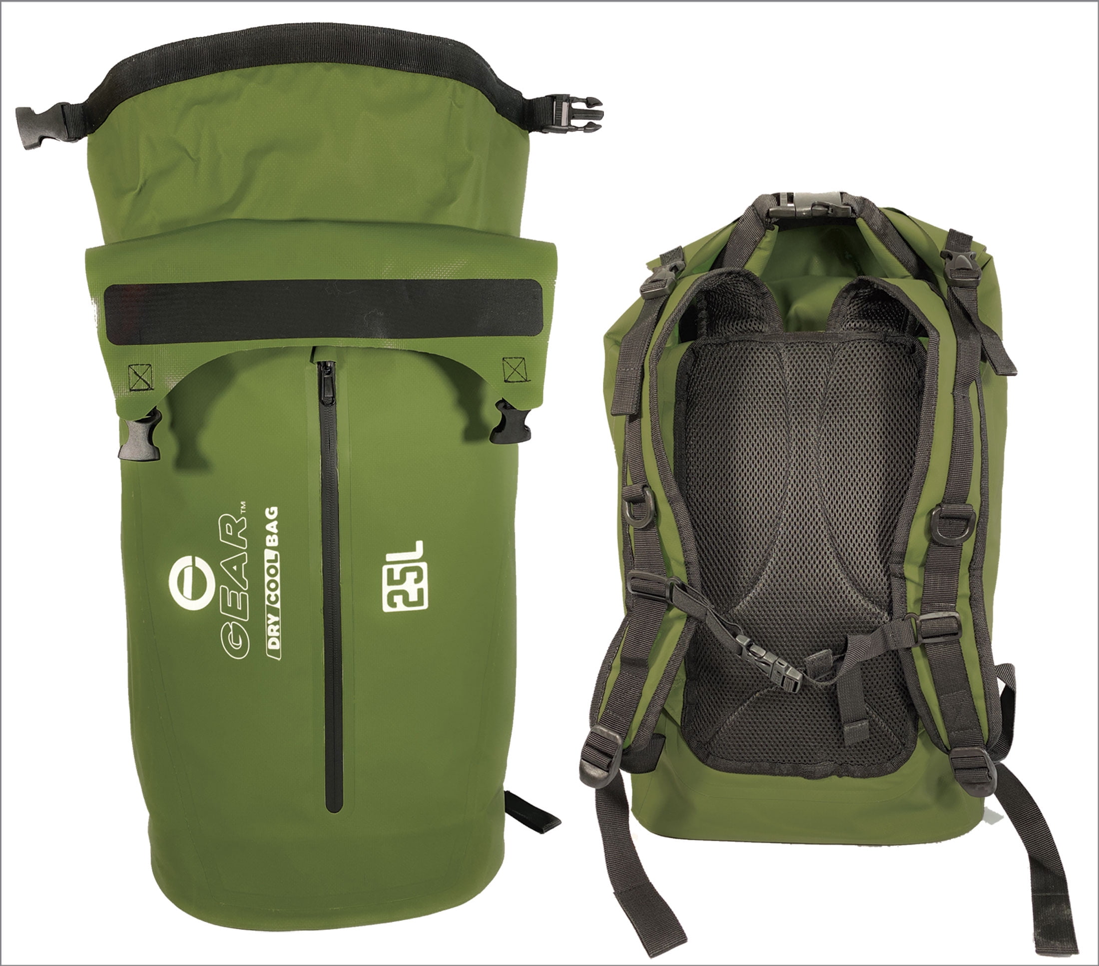 Enthusiast Gear Dry Bag Cooler Roll Top, Insulated, Leak Proof