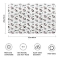 thumbnail image 3 of White Cow Milk Pattern Bathroom Rugs Mat,Non Slip Microfiber Bathroom Rug,Rubber Backing,Soft Bathroom Mats for Bathroom Floor,Tub and Shower,20x32in(50x80cm), 3 of 5