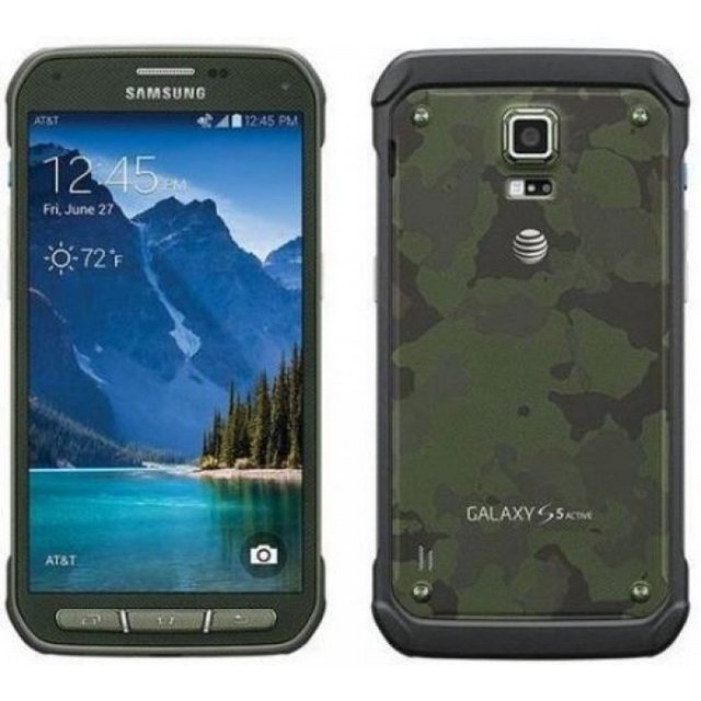 Samsung Galaxy S5 Active, 16 Gb, Verde, 100% Auténtico Samsung Samsung Galaxy S5 Active / Smartphone / Reacondicionado