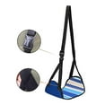 thumbnail image 3 of Colorful Foot Rest Comfy Hanger Durable Oxford Footrest Hammock For Airplane Train, 3 of 5