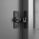 thumbnail image 5 of Pestillo de metal de 90 grados para puertas de granero, gabinetes, ventanas, cobertizos, puertas para mascotas, puertas de vehículos recreativos, aleación, resistente al óxido, incluye tornillos, 5 of 9