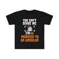 thumbnail image 1 of Can't scare me I'm Married to an Angolan Unisex T-shirt S-3XL Halloween, 1 of 2