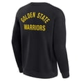 thumbnail image 3 of Unisex Fanatics Black Golden State Warriors Elements Super Soft Fleece Pullover Sweatshirt, 3 of 3