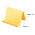 thumbnail image 3 of Matsuzay Base de soporte de color caramelo universal Soporte ligero para teléfono móvil Decoración de soporte ajustable plegable resistente al desgaste Teléfono y Comunicación Amarillo PC 1, 3 of 6