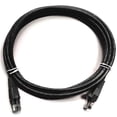 thumbnail image 1 of SyncWire Cat6 Ethernet Network Cable Bare Copper 24 AWG FT4 UTP ETL cUL 25ft Black, 1 of 1